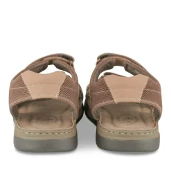 Sandales COGNAC Homme CUIR Motif Uni Scratch