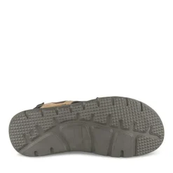 Sandales COGNAC Homme CUIR Motif Uni Scratch