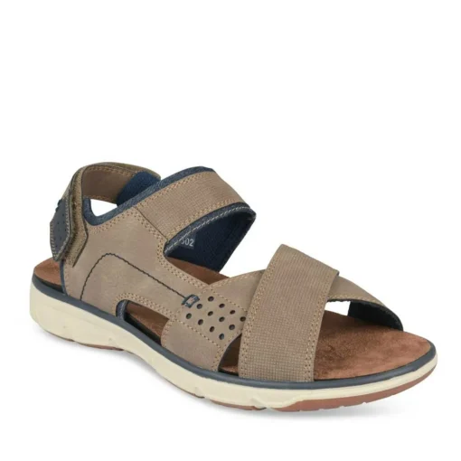 Sandales Confort MARRON Homme Scratch