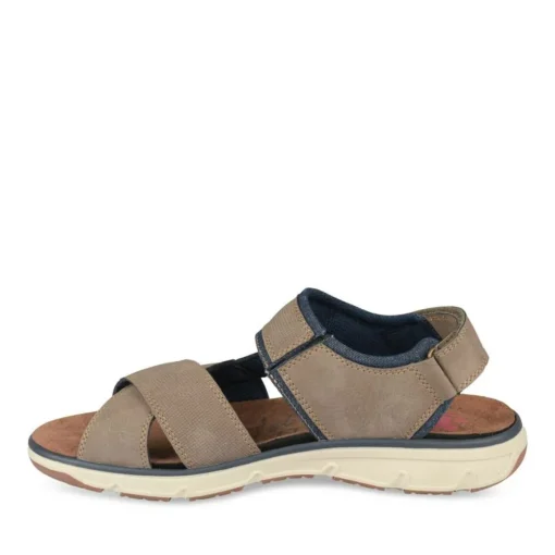 Sandales Confort MARRON Homme Scratch