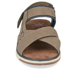 Sandales Confort MARRON Homme Scratch