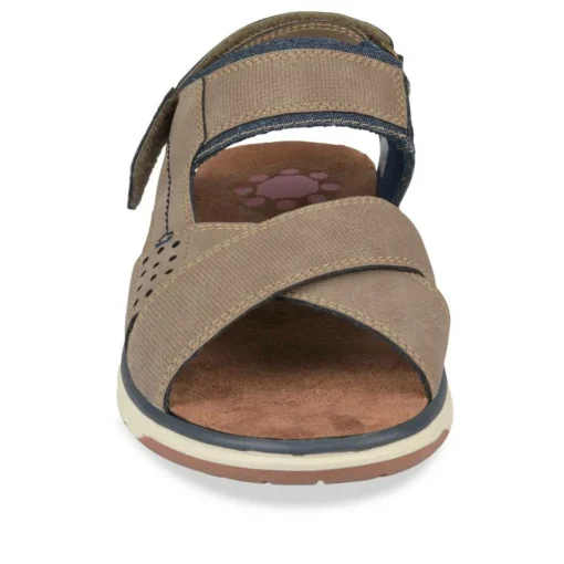 Sandales Confort MARRON Homme Scratch