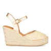 Sandales Corde BEIGE Femme Boucle