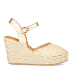 Sandales Corde BEIGE Femme Boucle