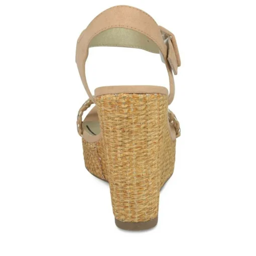 Sandales Corde BEIGE Femme Motif Uni