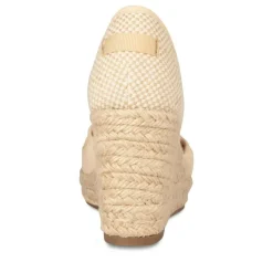 Sandales Corde BEIGE Femme Lacets