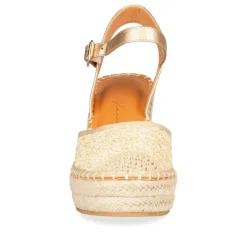 Sandales Corde BEIGE Femme Boucle