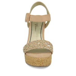 Sandales Corde BEIGE Femme Motif Uni