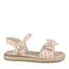 Sandales Corde BEIGE Fille Motif Multicolore Scratch