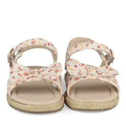 Sandales Corde BEIGE Fille Motif Multicolore Scratch