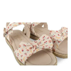 Sandales Corde BEIGE Fille Motif Multicolore Scratch