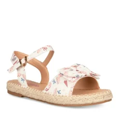 Sandales Corde BLANC Fille Boucle