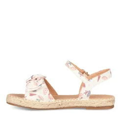 Sandales Corde BLANC Fille Boucle