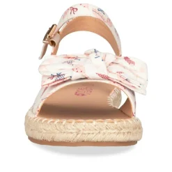 Sandales Corde BLANC Fille Boucle