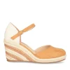 Sandales Corde COGNAC Femme Boucle
