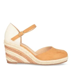 Sandales Corde COGNAC Femme Boucle