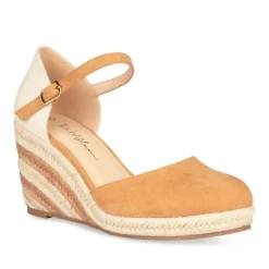 Sandales Corde COGNAC Femme Boucle