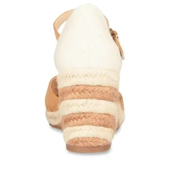 Sandales Corde COGNAC Femme Boucle