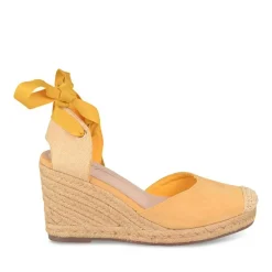 Sandales Corde JAUNE Femme