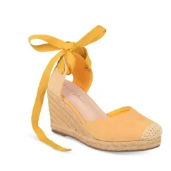 Sandales Corde JAUNE Femme