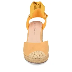 Sandales Corde JAUNE Femme