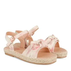 Sandales Corde MULTICOLOR Fille Motif Rayures Boucle