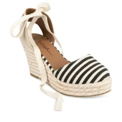 Sandales Corde NOIR Femme