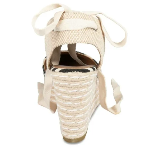 Sandales Corde NOIR Femme