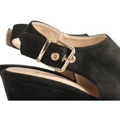 Sandales Corde NOIR Femme Motif Uni A Enfiler