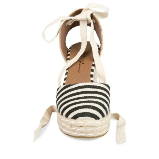 Sandales Corde NOIR Femme
