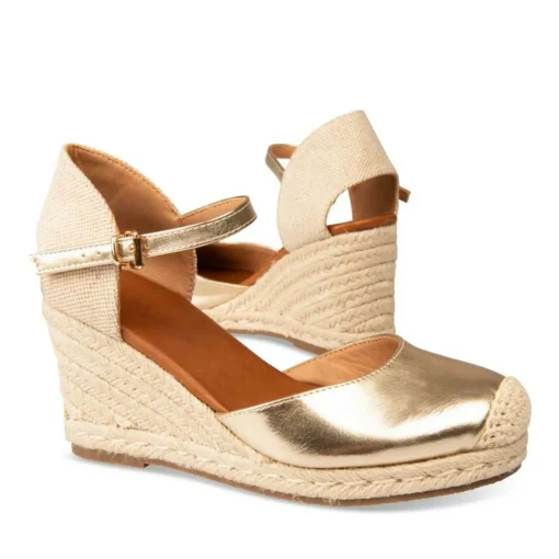 Sandales Corde OR Femme Boucle