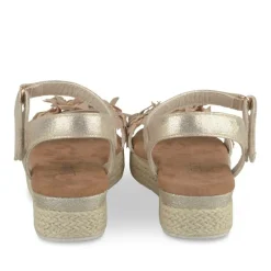 Sandales Corde OR Fille Motif Uni Scratch