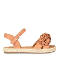 Sandales Corde ROSE Femme Boucle
