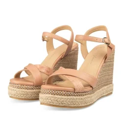 Sandales Corde ROSE Femme Boucle