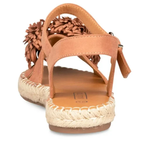Sandales Corde ROSE Femme Boucle