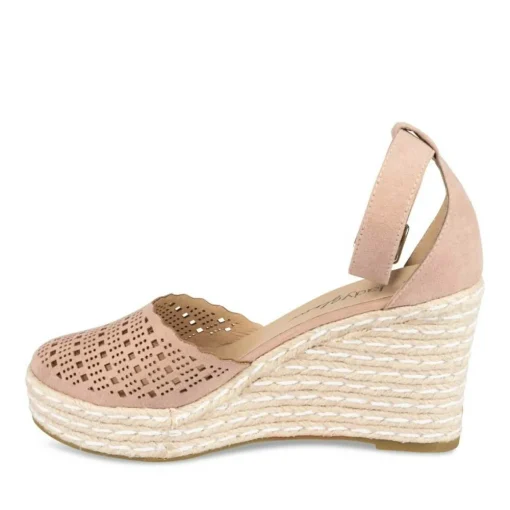 Sandales Corde ROSE Femme