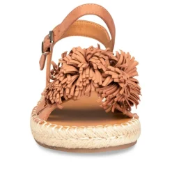 Sandales Corde ROSE Femme Boucle