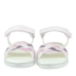 Sandales Corde ROSE Fille Motif Uni Scratch