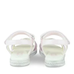 Sandales Corde ROSE Fille Motif Uni Scratch