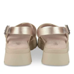 Sandales Dad Sandales OR Femme Motif Uni Boucle