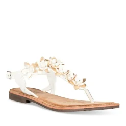 Sandales Entredoigt BLANC Femme