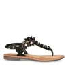 Sandales Entredoigt NOIR Femme