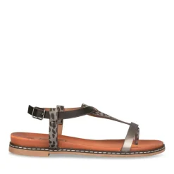 Sandales Entredoigt NOIR Femme Boucle