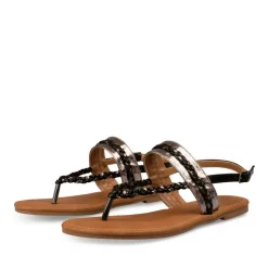 Sandales Entredoigt NOIR Femme
