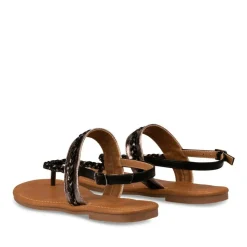Sandales Entredoigt NOIR Femme