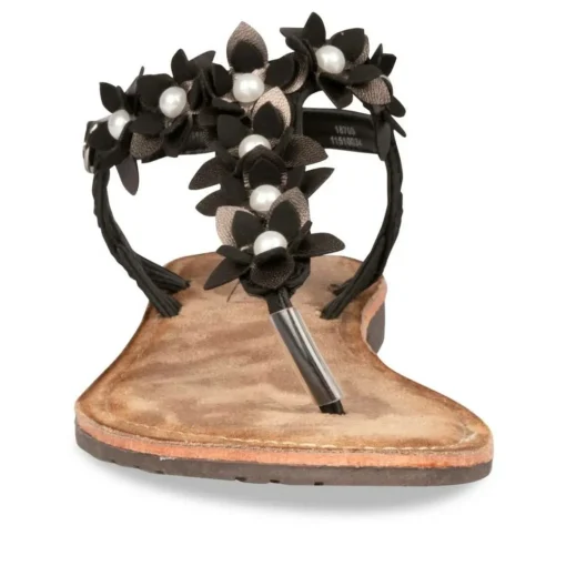 Sandales Entredoigt NOIR Femme