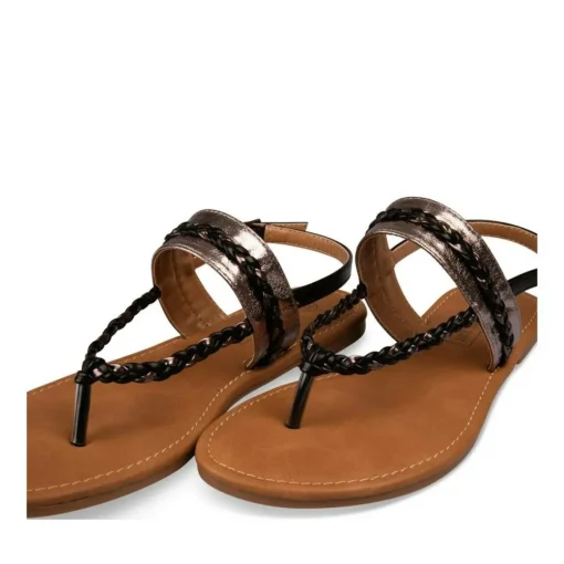 Sandales Entredoigt NOIR Femme