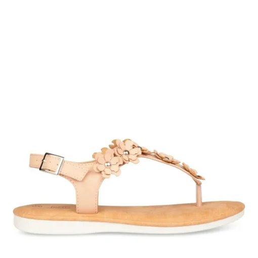 Sandales Entredoigt ROSE Femme Boucle