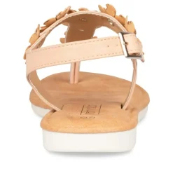 Sandales Entredoigt ROSE Femme Boucle