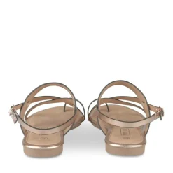 Sandales Entredoigt ROSE Femme Motif Animal Boucle